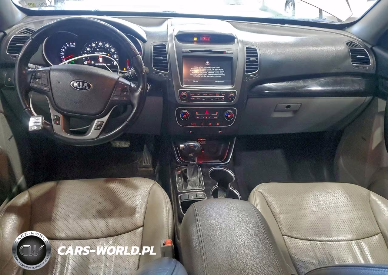 2014 Kia Sorento Lx VIN:5XYKT4A63EG500763 - 8