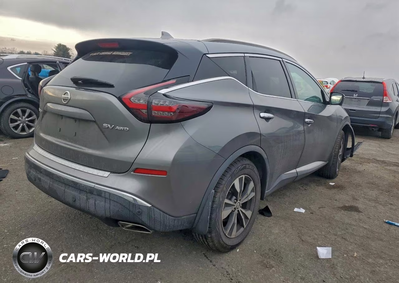 2020 Nissan Murano Sv VIN:5N1AZ2BS1LN169595 - 3
