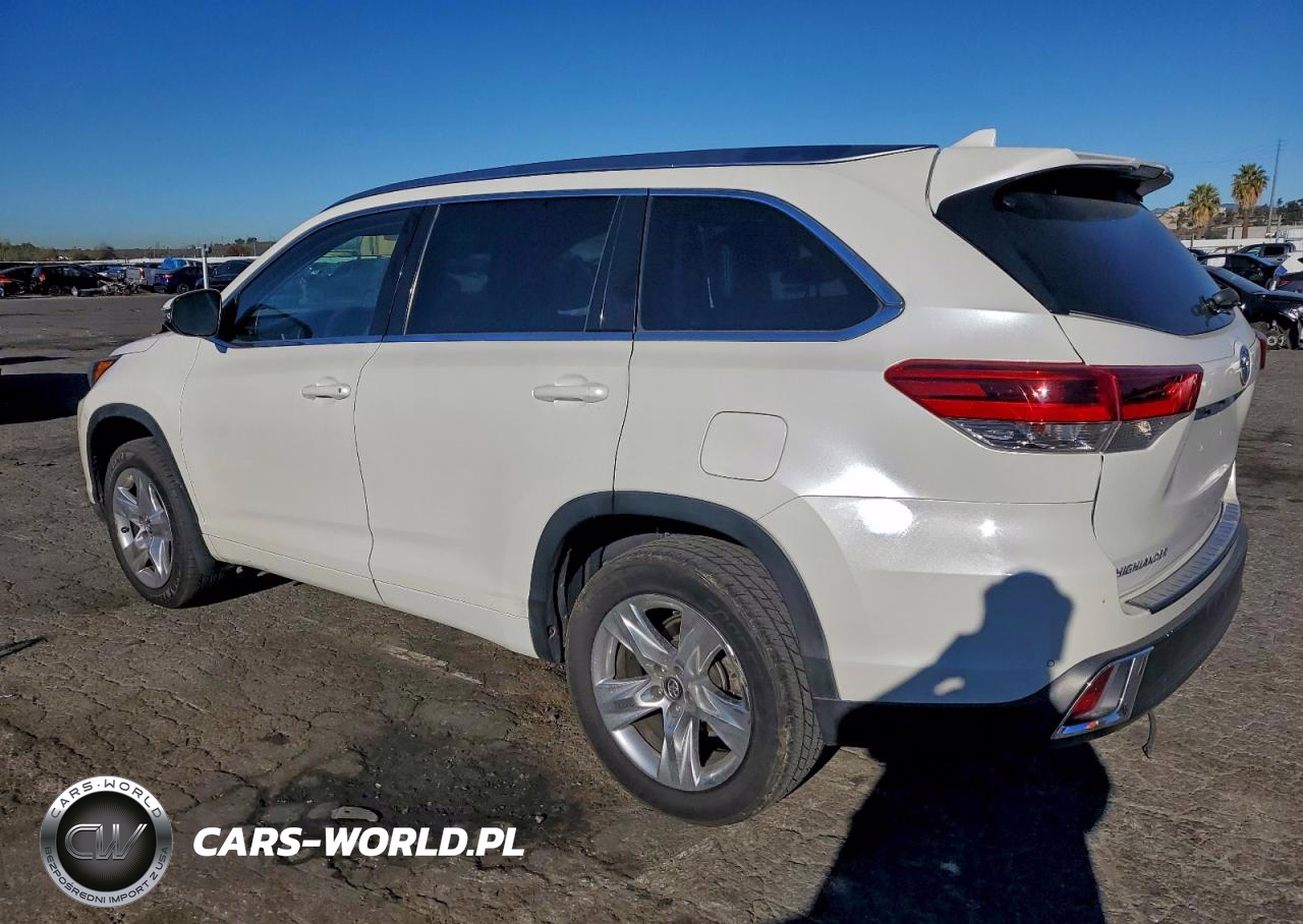 2017 Toyota Highlander Limited VIN:5TDYZRFH0HS208348 - 2