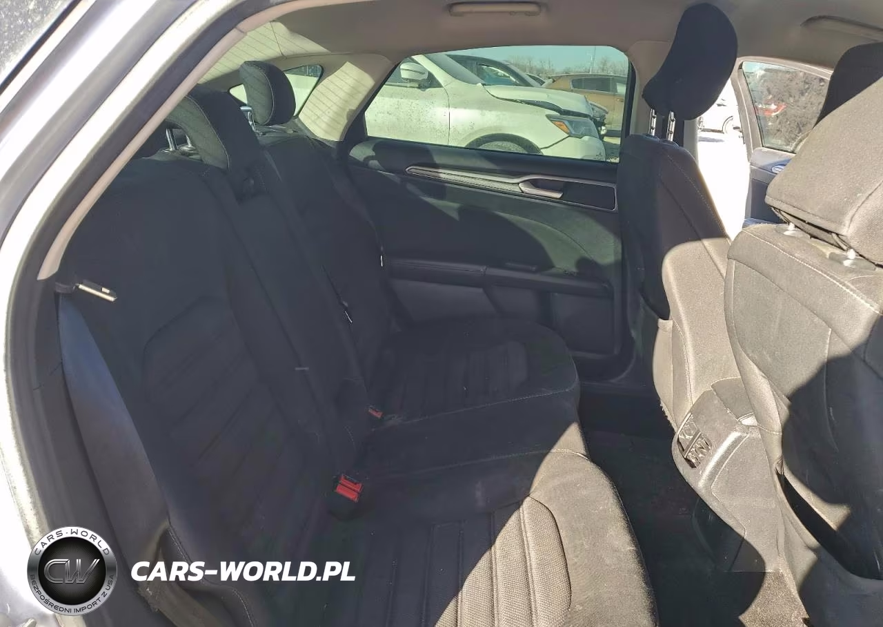 2017 Ford Fusion Se VIN:3FA6P0H75HR356033 - 10