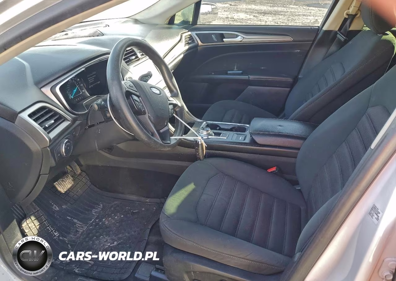 2017 Ford Fusion Se VIN:3FA6P0H75HR356033 - 7