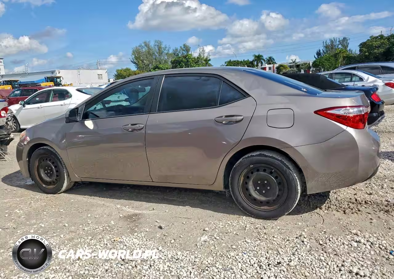 2015 Toyota Corolla L VIN:5YFBURHE9FP337783 - 2