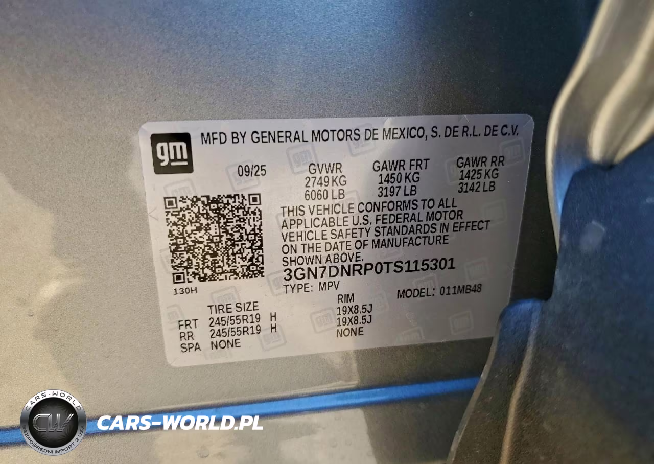 2026 Chevrolet Equinox Lt VIN:3GN7DNRP0TS115301 - 13