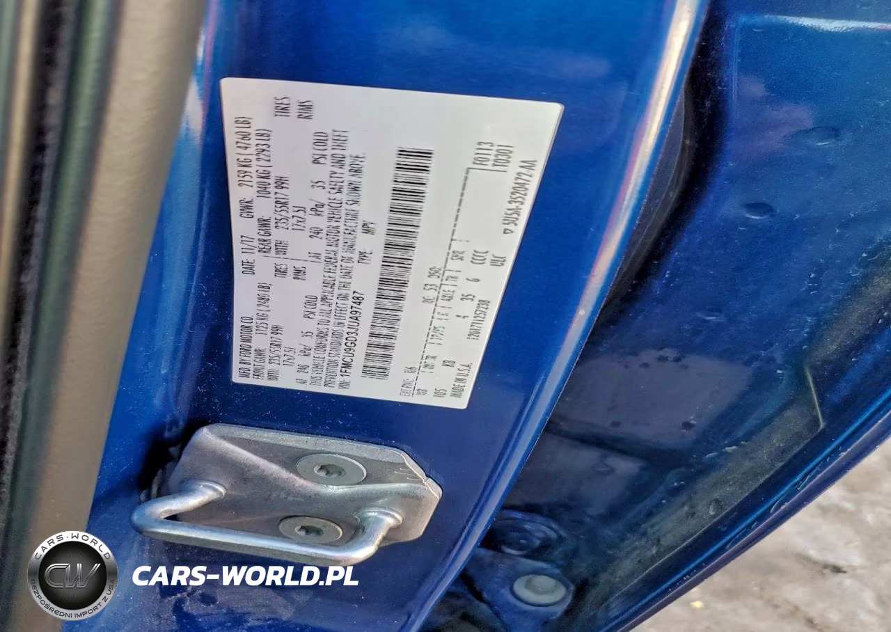 2018 Ford Escape Se VIN:1FMCU9GD3JUA97487 - 13