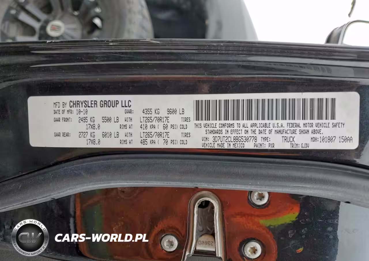 2011 Dodge Ram 2500 VIN:3D7UT2CL8BG530778 - 12