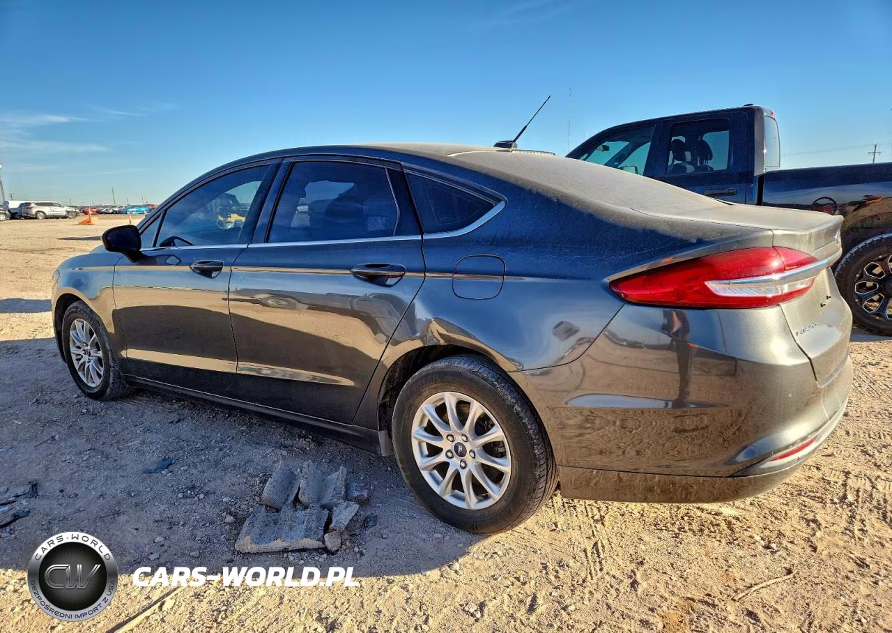 2018 Ford Fusion S VIN:3FA6P0G74JR267027 - 2