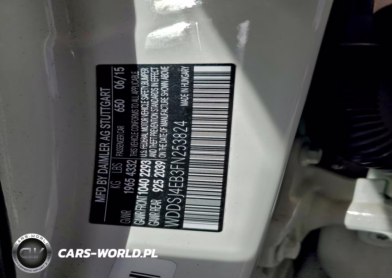 2015 Mercedes-Benz Cla 250 VIN:WDDSJ4EB3FN253824 - 12