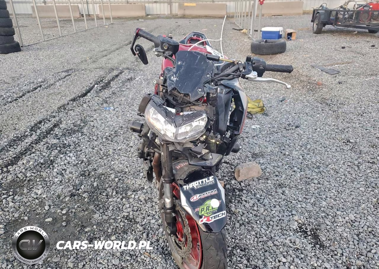 2024 Kawasaki Zr900 F VIN:ML5ZRDF11RDA68038 - 2