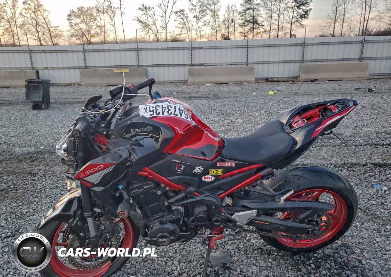 2024 Kawasaki Zr900 F VIN:ML5ZRDF11RDA68038 - 3
