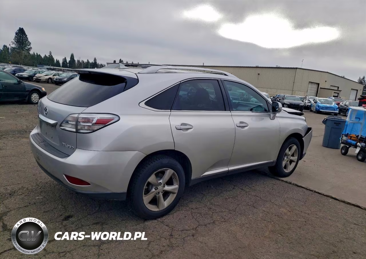 2012 Lexus Rx 350 VIN:2T2BK1BA6CC126996 - 3