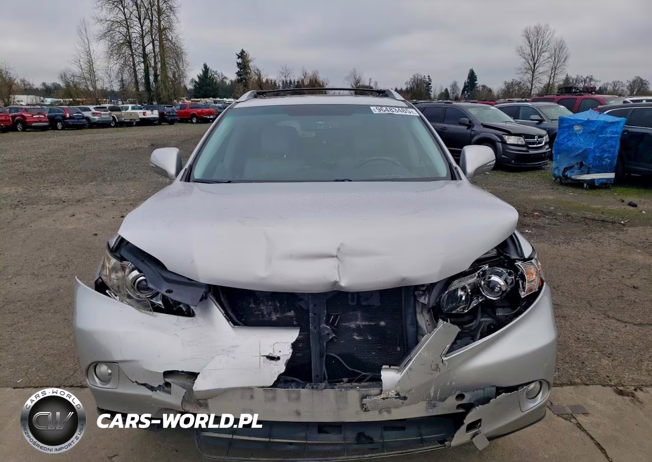 2012 Lexus Rx 350 VIN:2T2BK1BA6CC126996 - 5