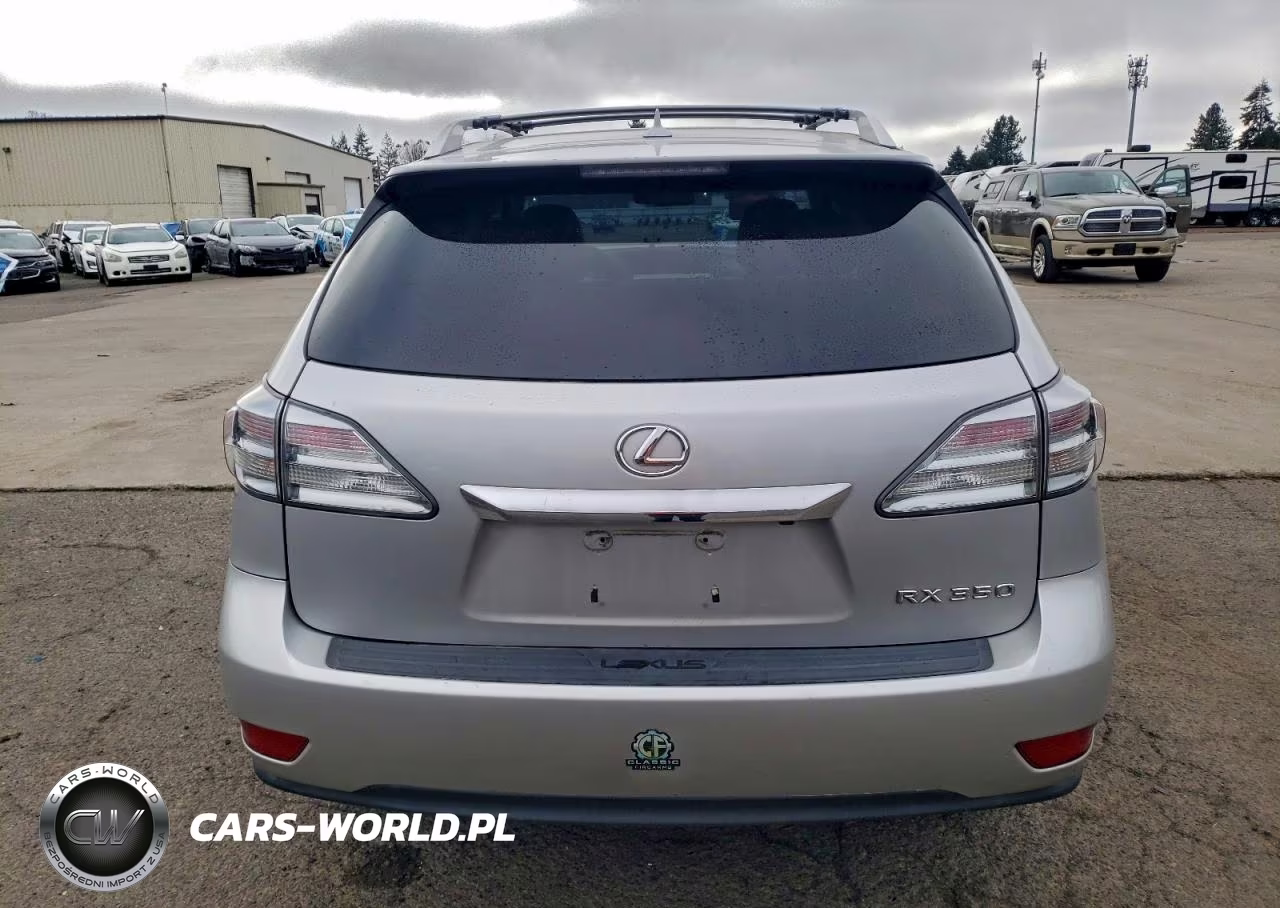 2012 Lexus Rx 350 VIN:2T2BK1BA6CC126996 - 6