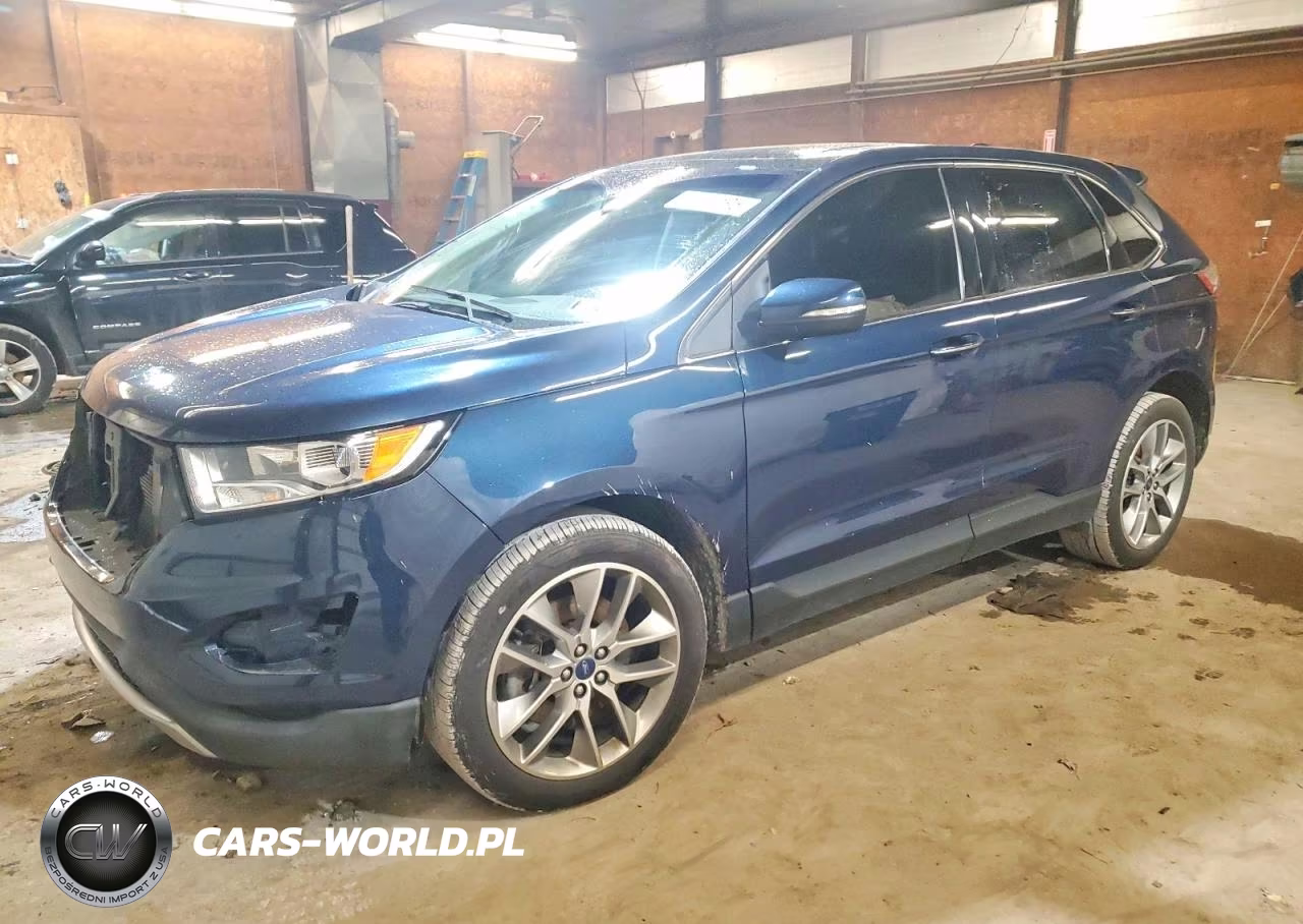 2017 Ford Edge Titanium VIN:2FMPK4K82HBB26000 - 1