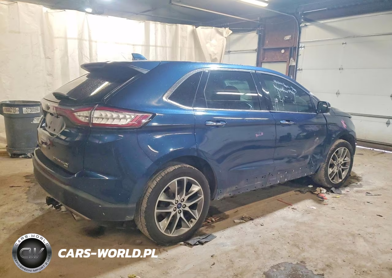 2017 Ford Edge Titanium VIN:2FMPK4K82HBB26000 - 3