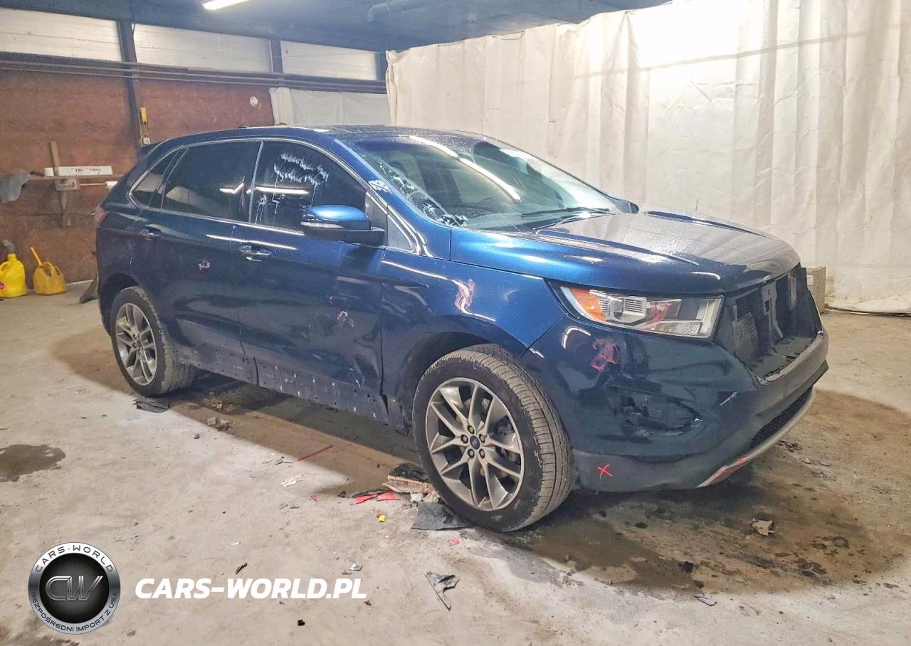 2017 Ford Edge Titanium VIN:2FMPK4K82HBB26000 - 4