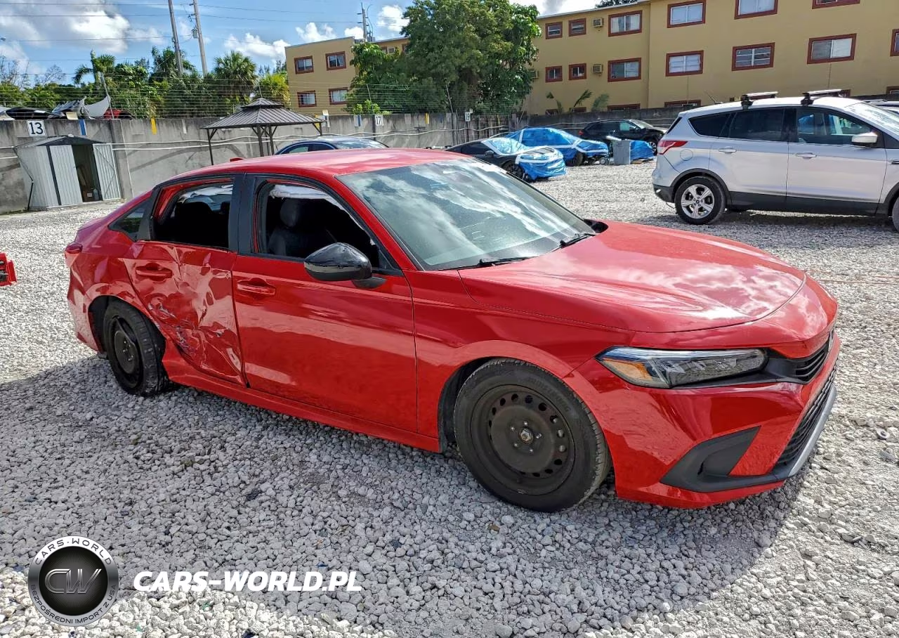 2022 Honda Civic Sport VIN:2HGFE2F59NH540784 - 4