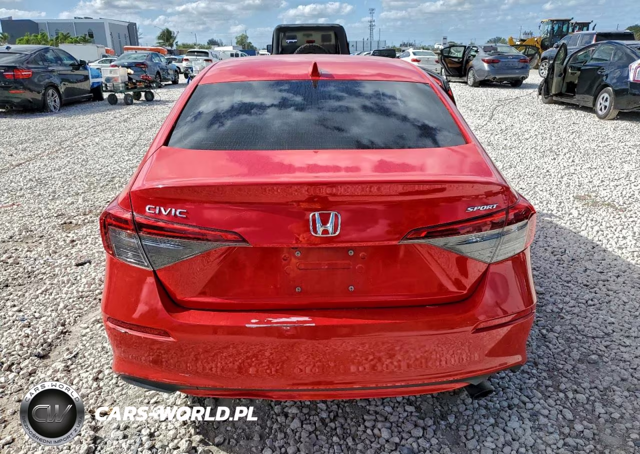 2022 Honda Civic Sport VIN:2HGFE2F59NH540784 - 6