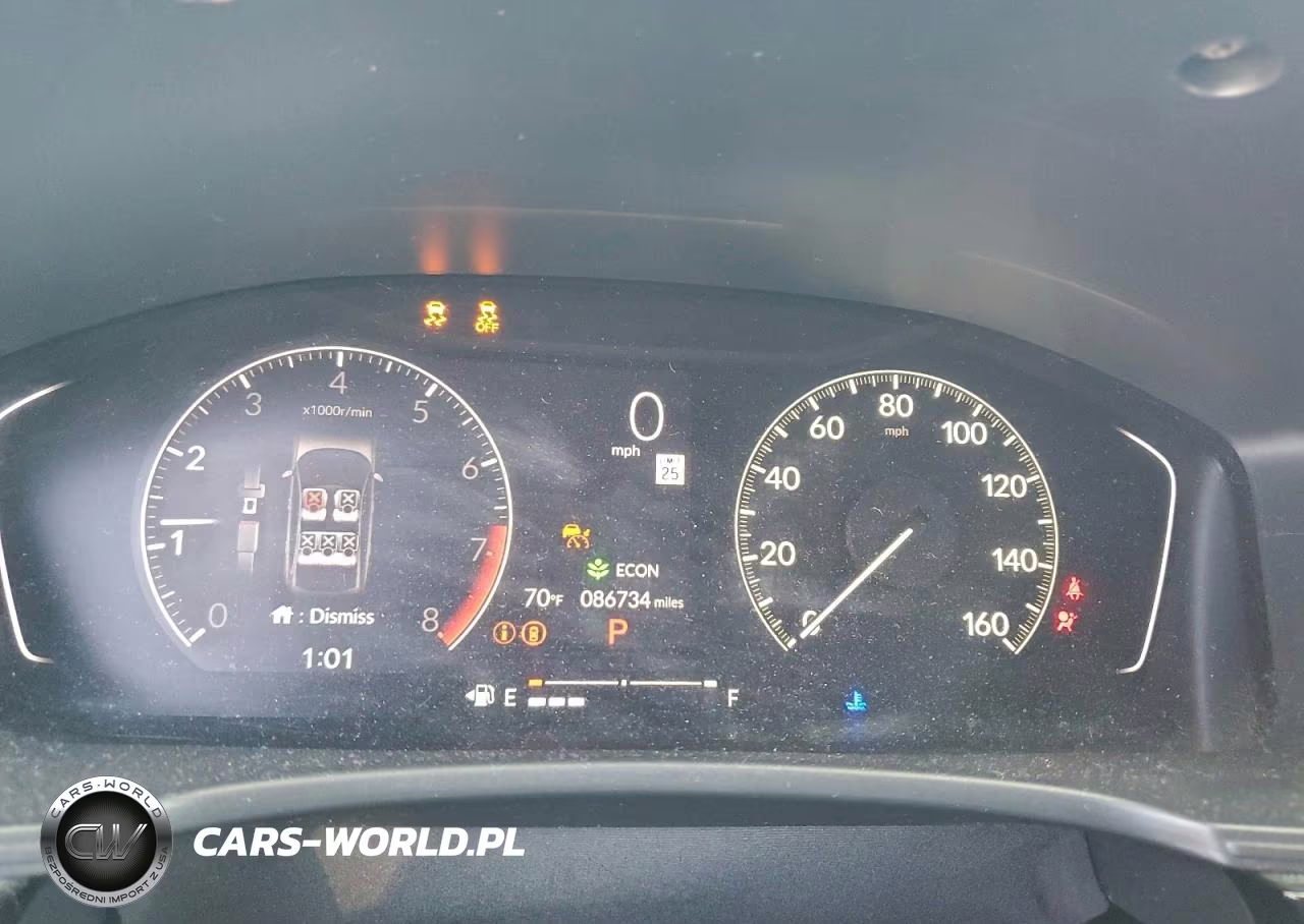 2022 Honda Civic Sport VIN:2HGFE2F59NH540784 - 9