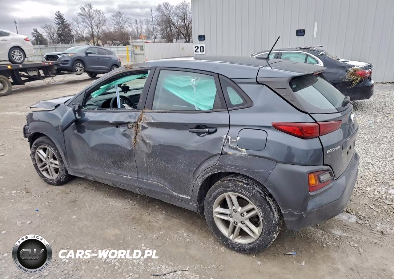 2021 Hyundai Kona Se VIN:KM8K12AAXMU665572 - 2