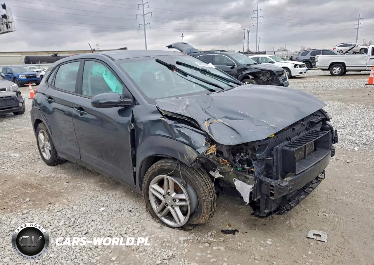 2021 Hyundai Kona Se VIN:KM8K12AAXMU665572 - 4