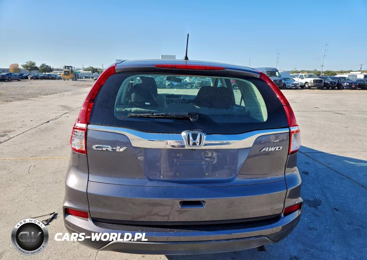 2016 Honda Cr-V Lx VIN:5J6RM4H39GL008117 - 6