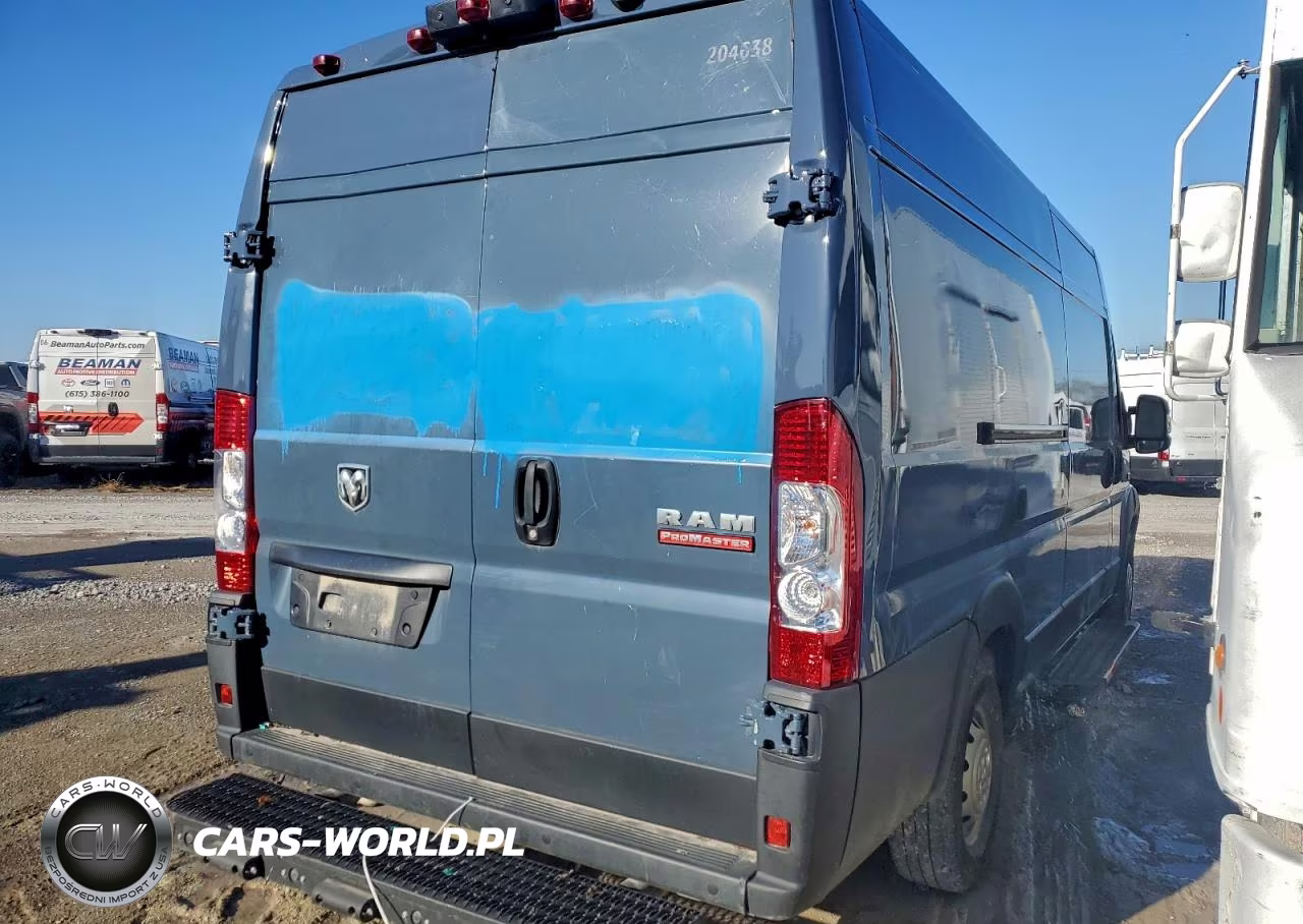 2021 Ram Promaster 3500 Delivery Van VIN:3C6MRVJG3ME586942 - 3
