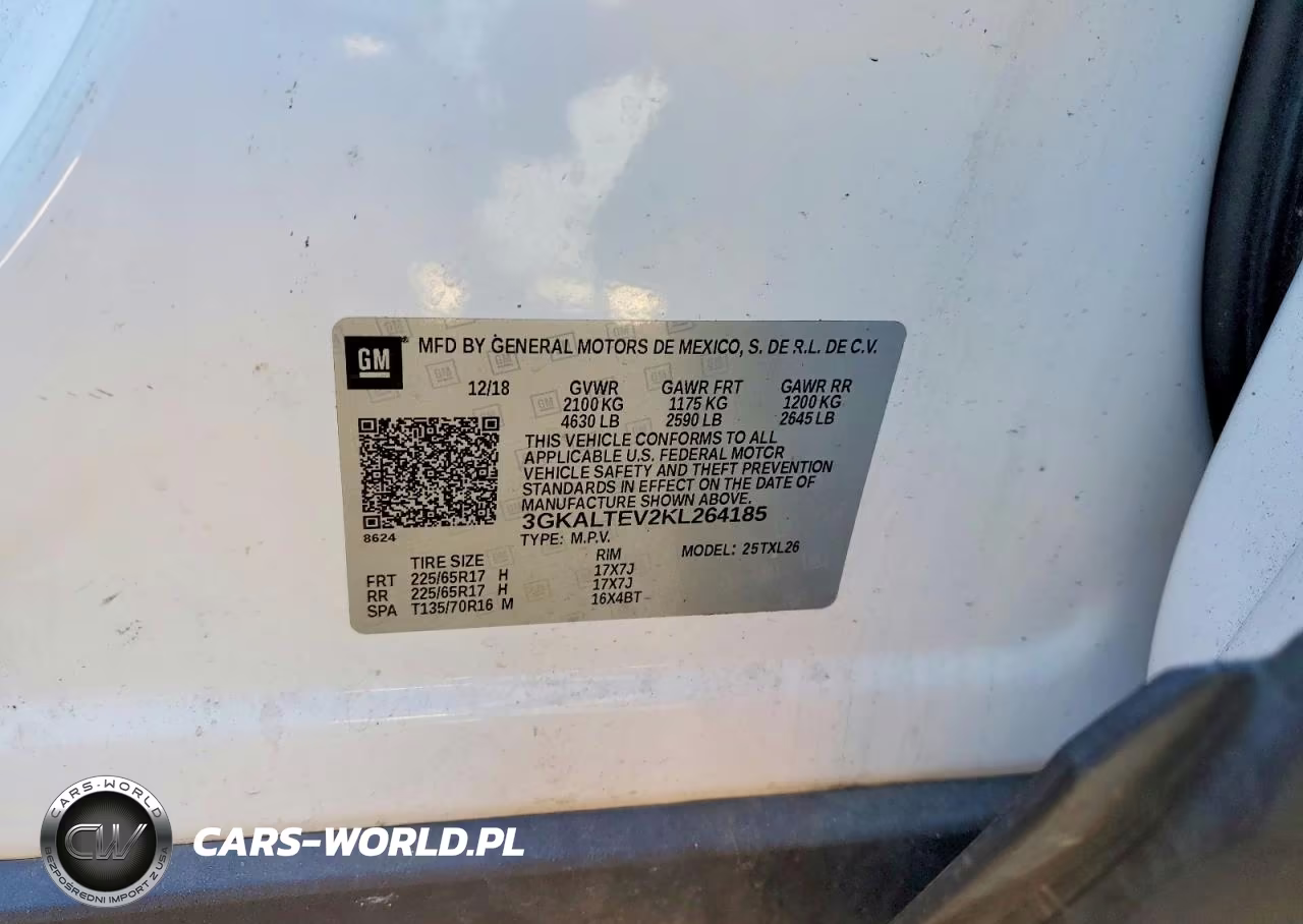 2019 GMC Terrain Sle VIN:3GKALTEV2KL264185 - 13