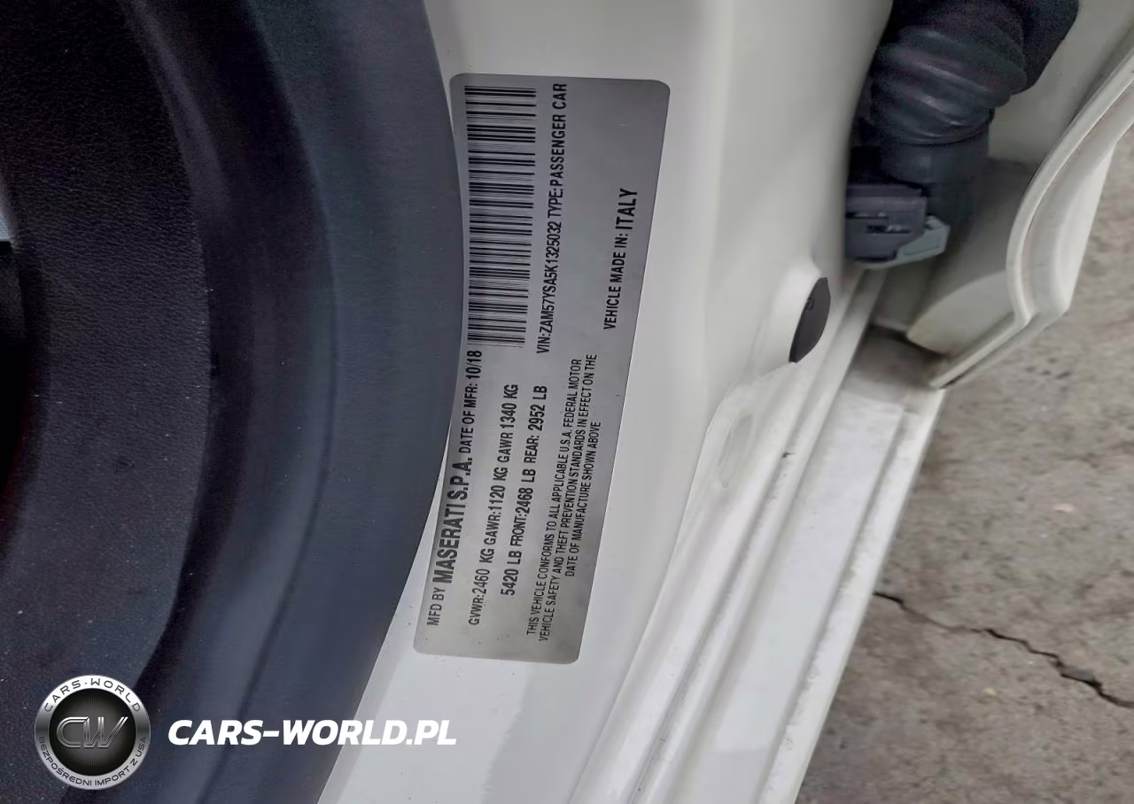 2019 Maserati Ghibli S VIN:ZAM57YSA5K1325032 - 12