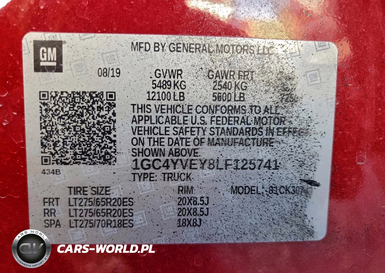2020 Chevrolet Silverado K3500 High Country VIN:1GC4YVEY8LF125741 - 14