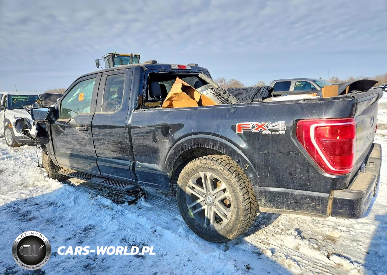 2021 Ford F150 Super Cab VIN:1FTEX1EP3MKD90521 - 2