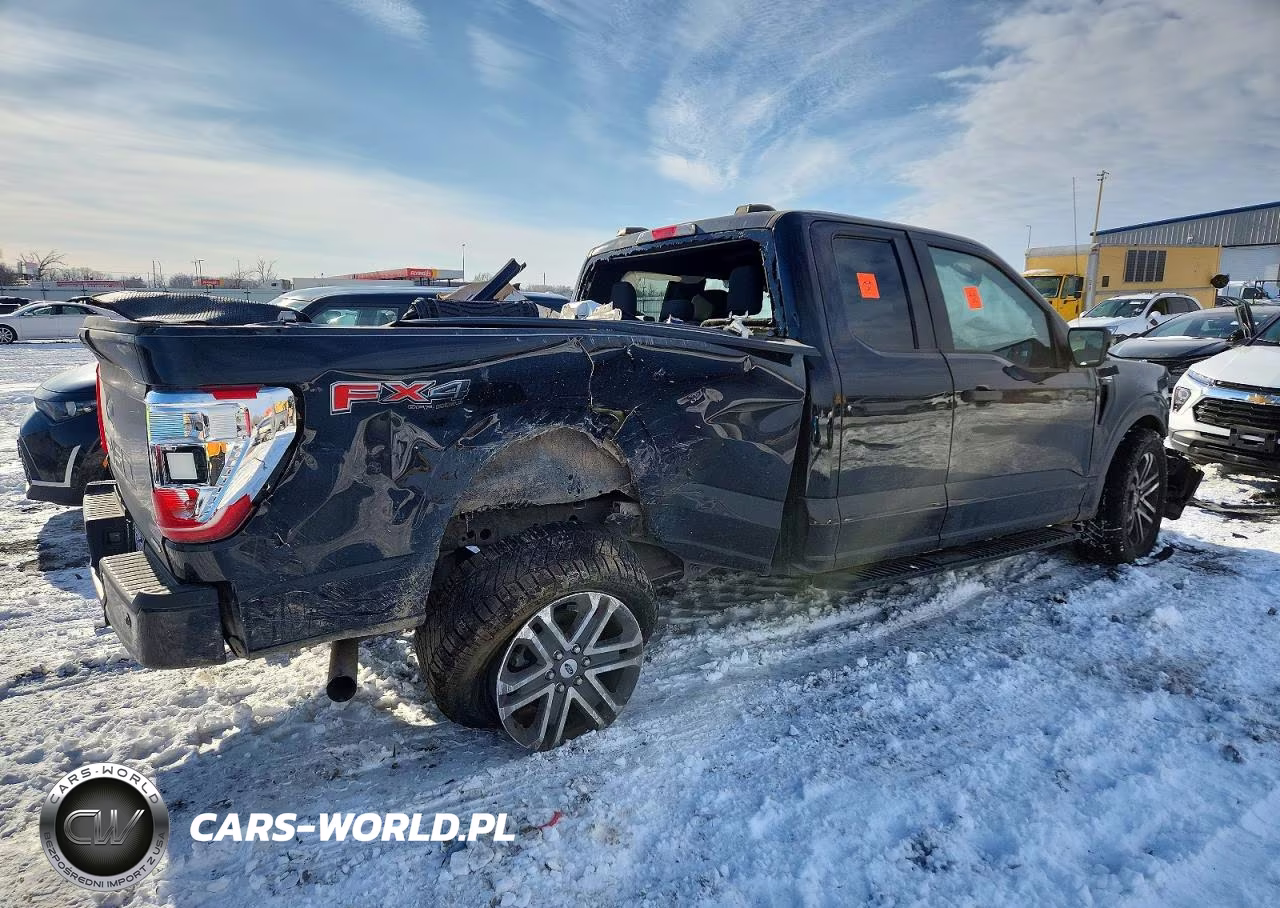 2021 Ford F150 Super Cab VIN:1FTEX1EP3MKD90521 - 3