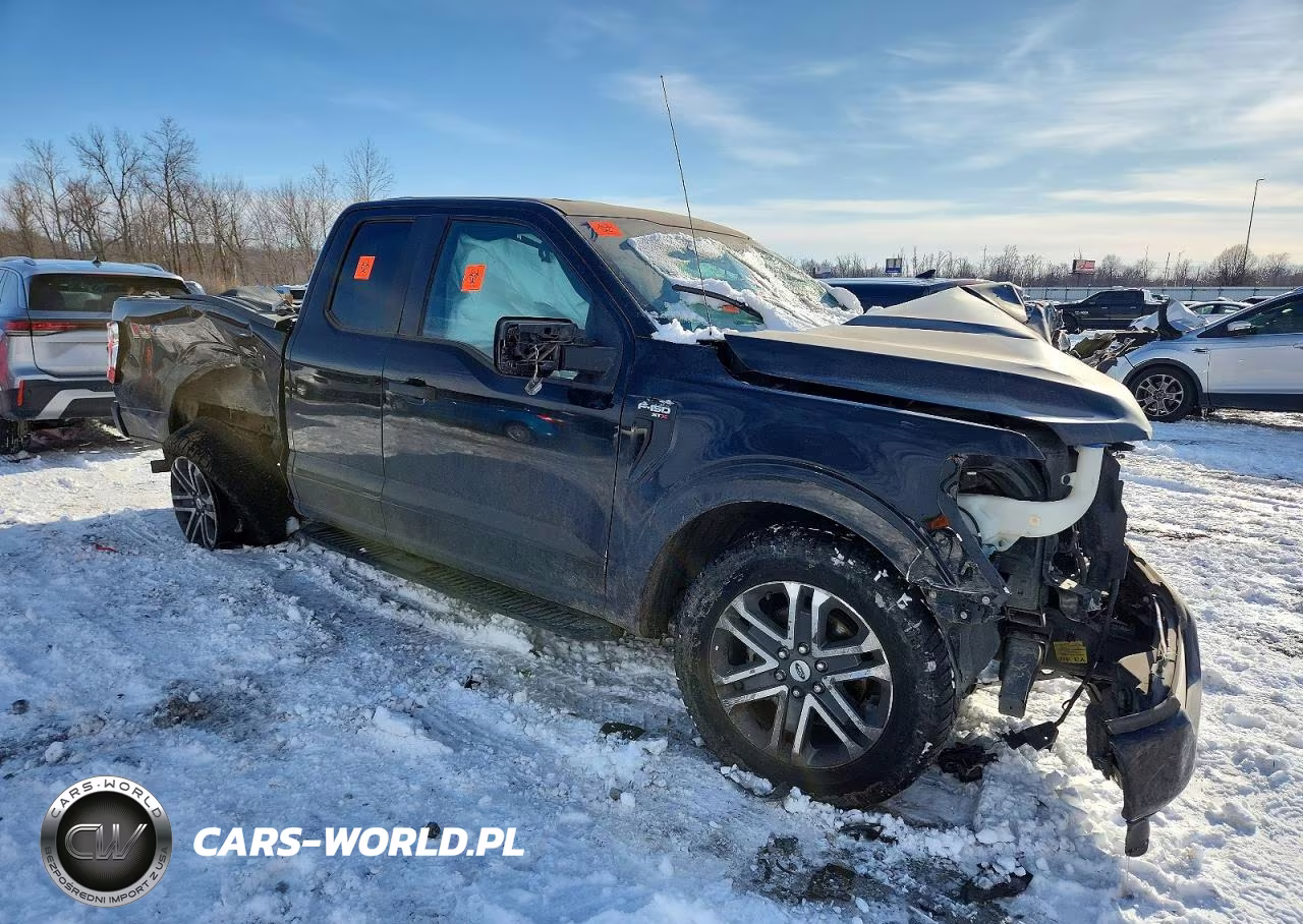 2021 Ford F150 Super Cab VIN:1FTEX1EP3MKD90521 - 4