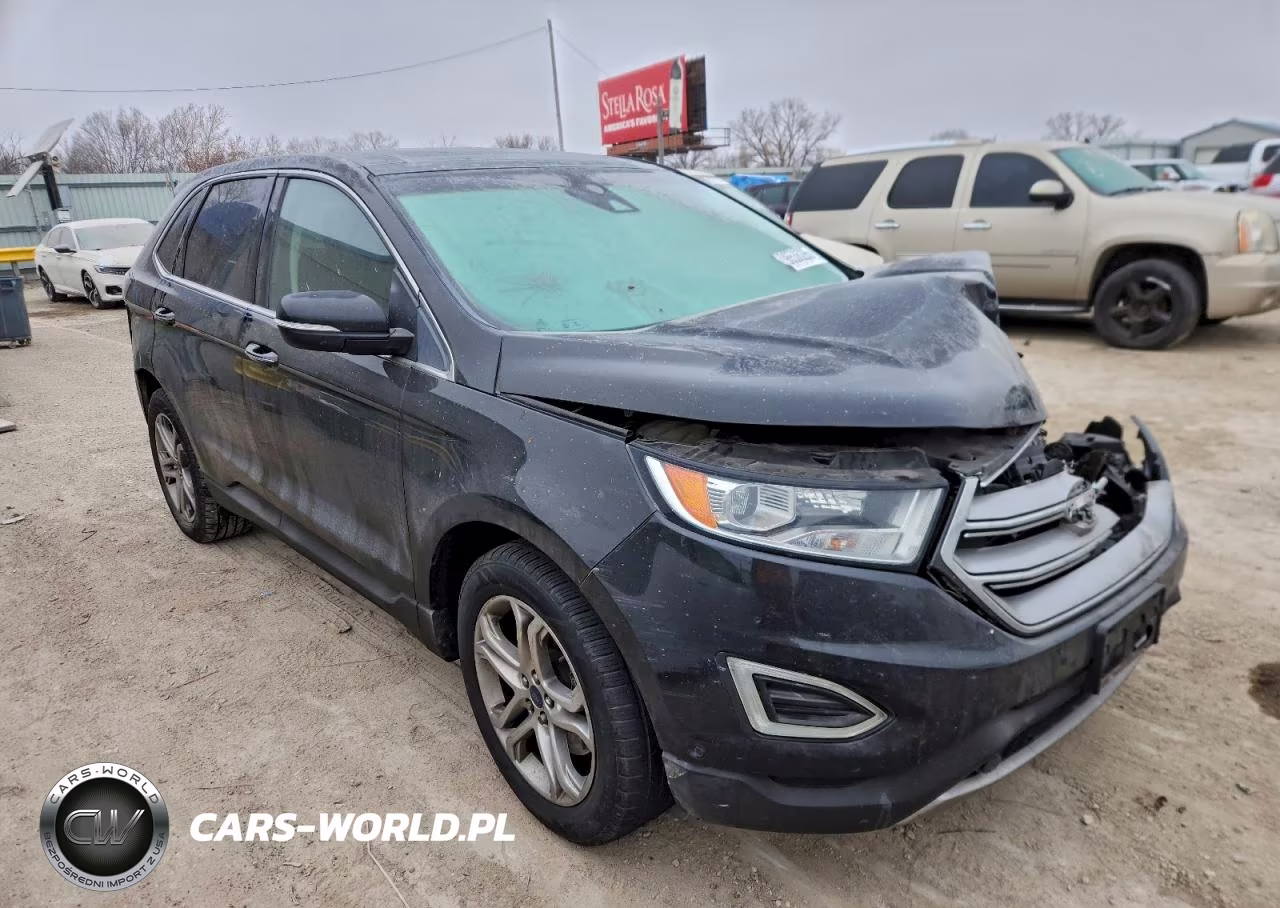 2016 Ford Edge Titanium VIN:2FMPK4K98GBB85351 - 4