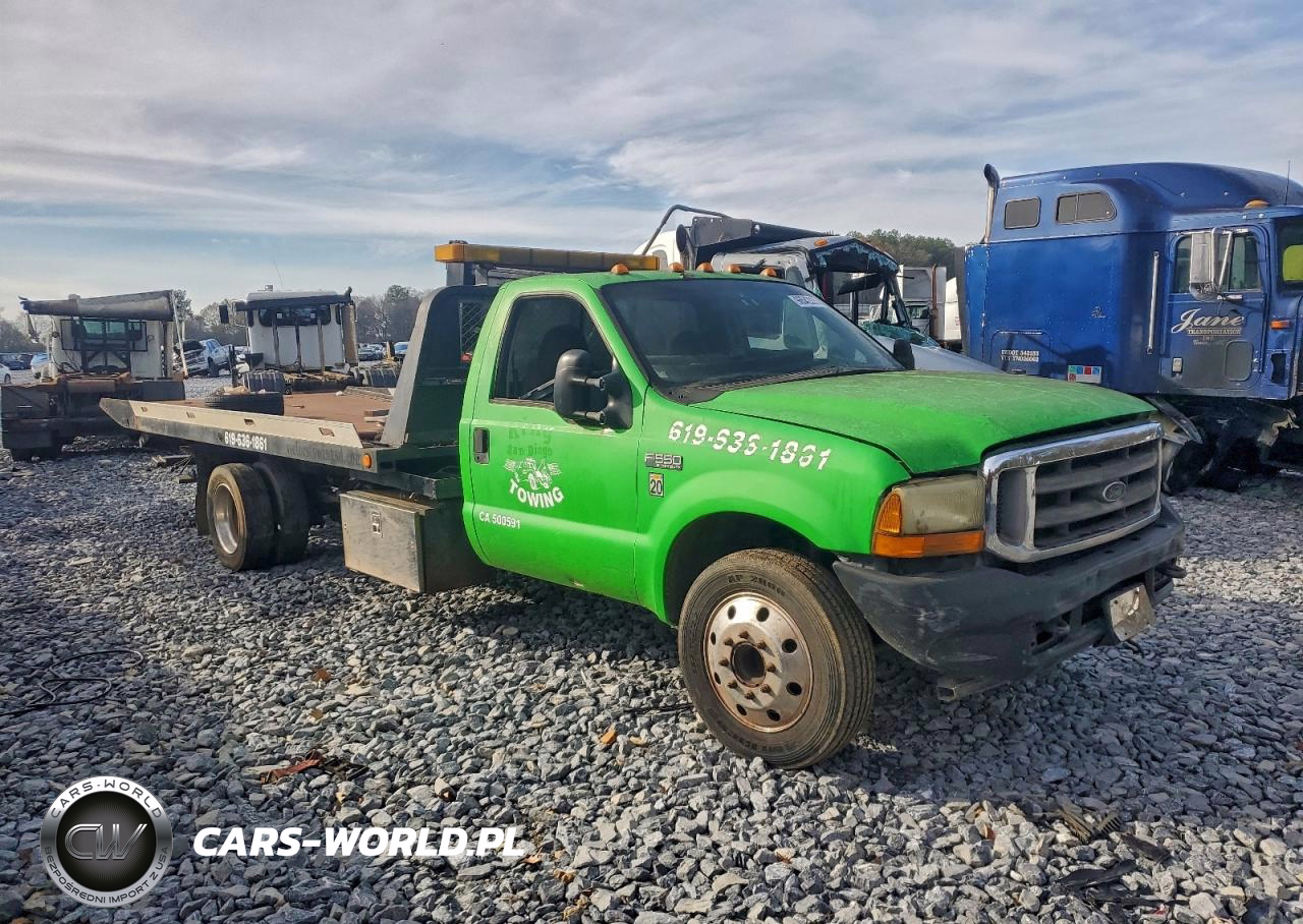 2001 Ford F550 Super Duty Rollback Truck