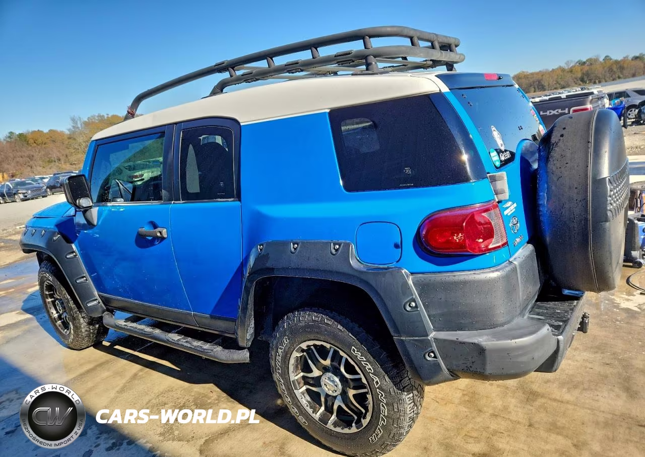 2007 Toyota Fj Cruiser VIN:JTEZU11F470007480 - 2