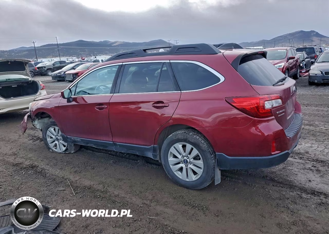 2017 Subaru Outback 2.5I Premium VIN:4S4BSACC8H3386395 - 2