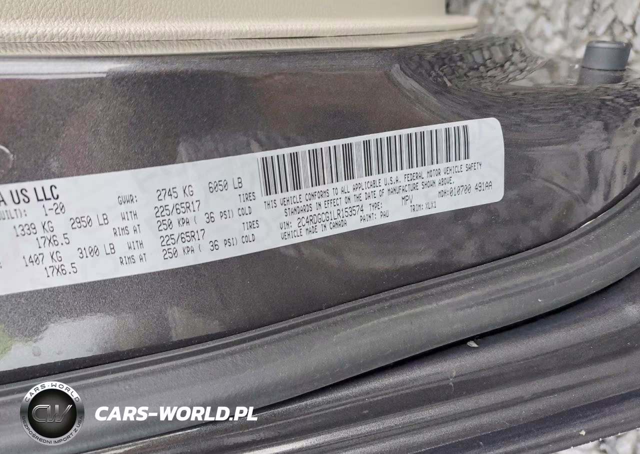 2020 Dodge Grand Caravan Sxt VIN:2C4RDGCG1LR153574 - 13