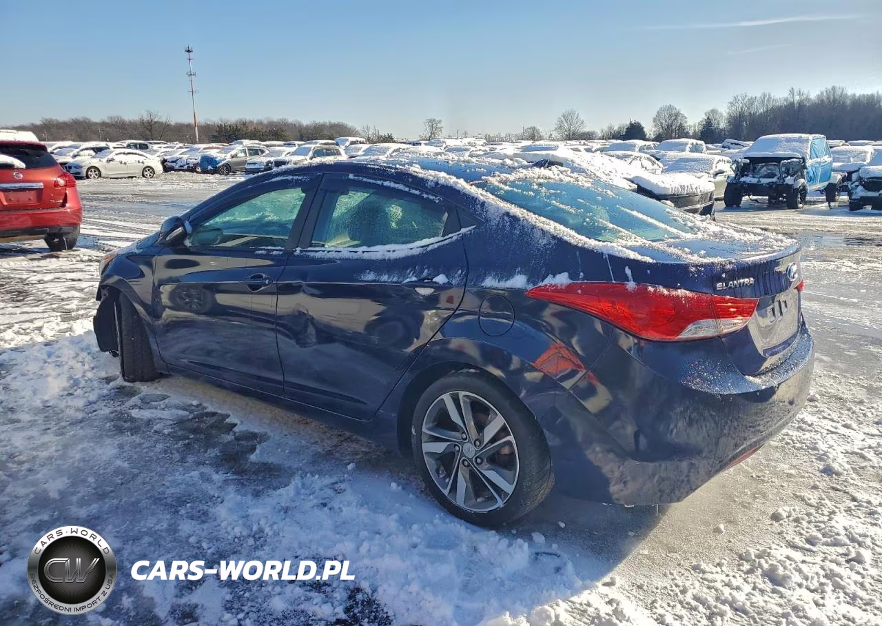 2013 Hyundai Elantra Gls VIN:5NPDH4AE4DH318921 - 2