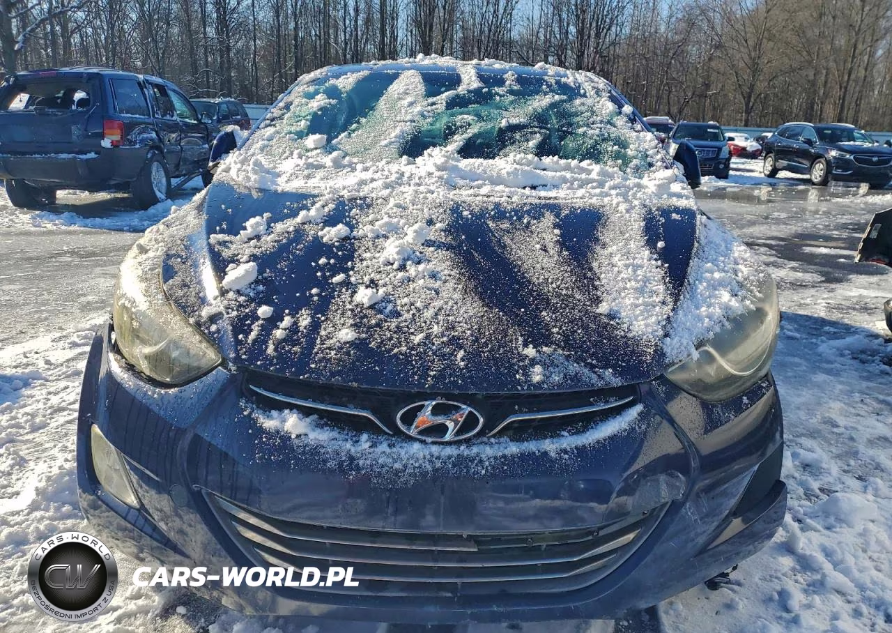 2013 Hyundai Elantra Gls VIN:5NPDH4AE4DH318921 - 5