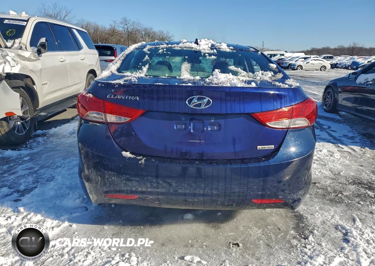 2013 Hyundai Elantra Gls VIN:5NPDH4AE4DH318921 - 6