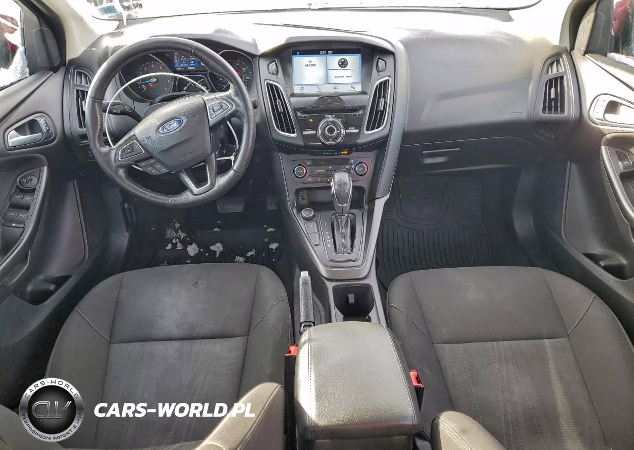 2017 Ford Focus Sel VIN:1FADP3H24HL250913 - 8
