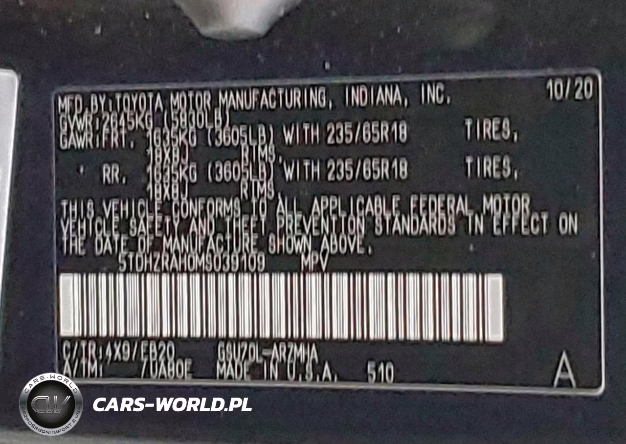 2021 Toyota Highlander Xle VIN:5TDHZRAH0MS039109 - 13