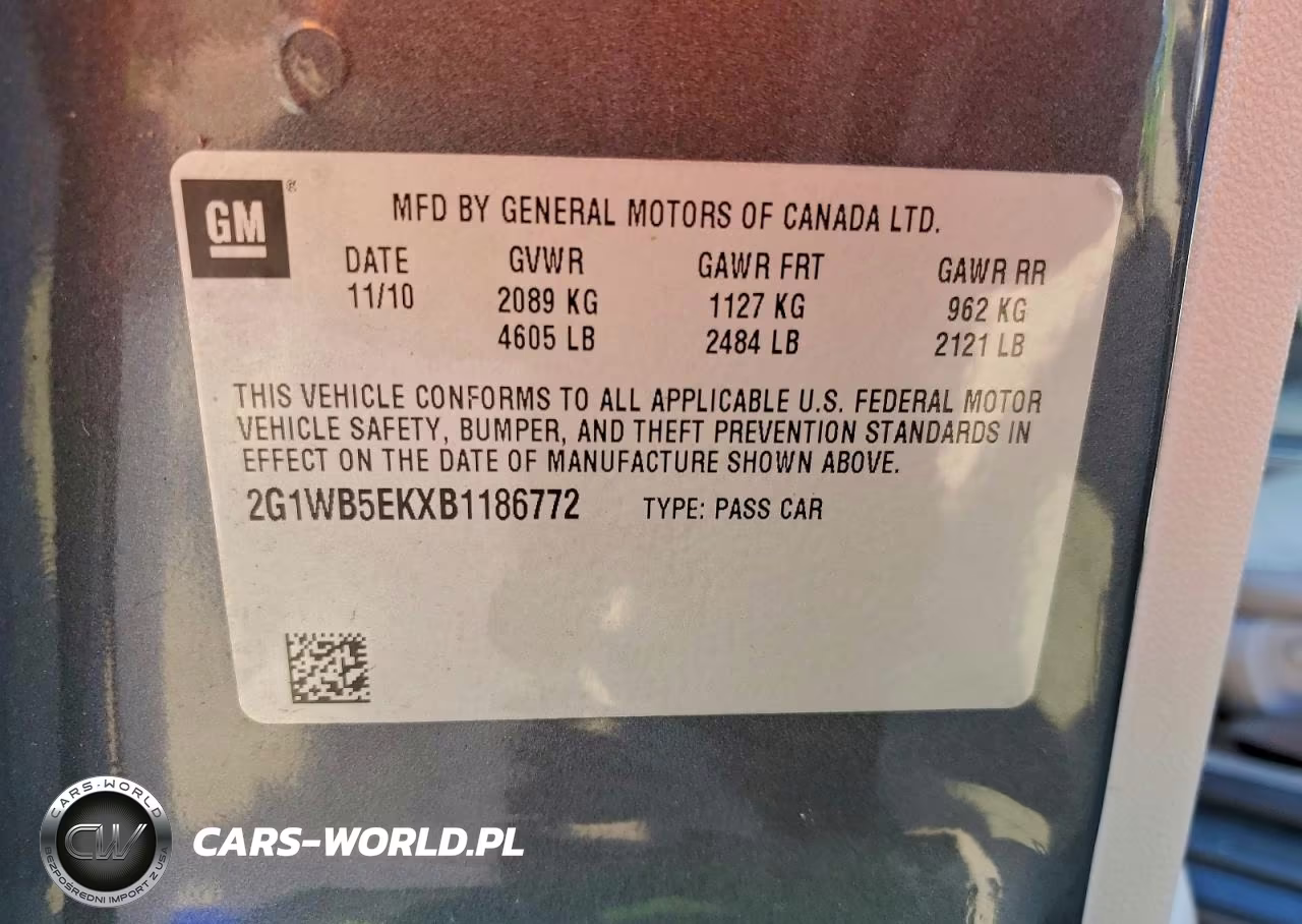 2011 Chevrolet Impala Lt VIN:2G1WB5EKXB1186772 - 13