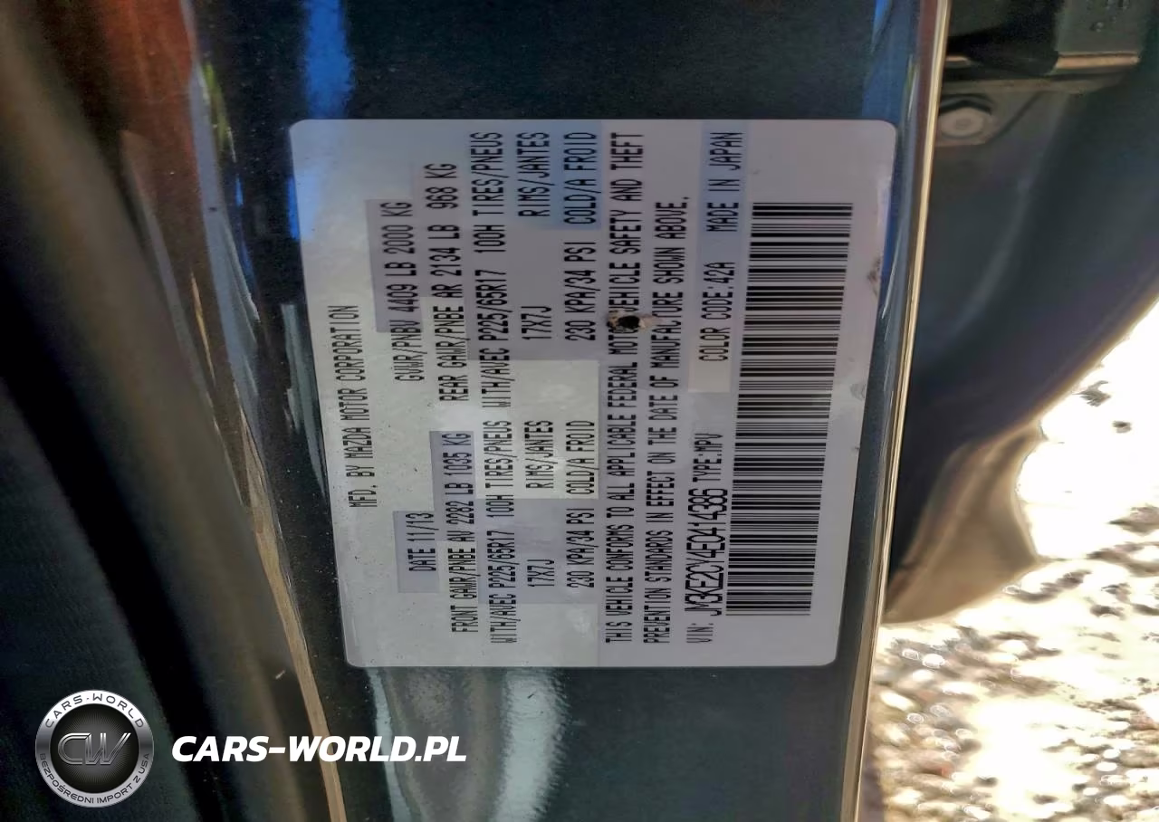 2014 Mazda Cx-5 VIN:JM3KE2CY4E0414386 - 13