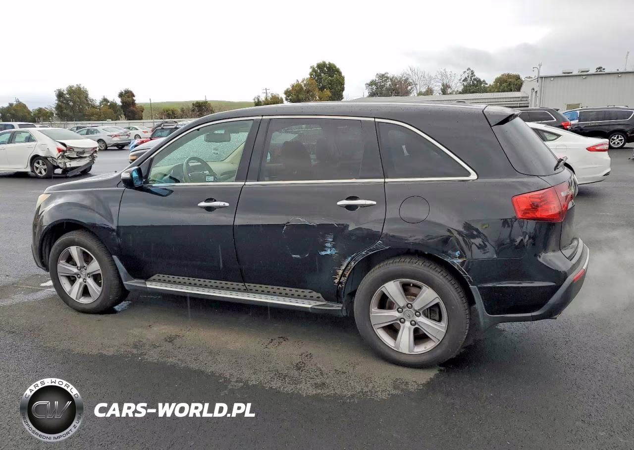 2013 Acura Mdx VIN:2HNYD2H21DH504609 - 2