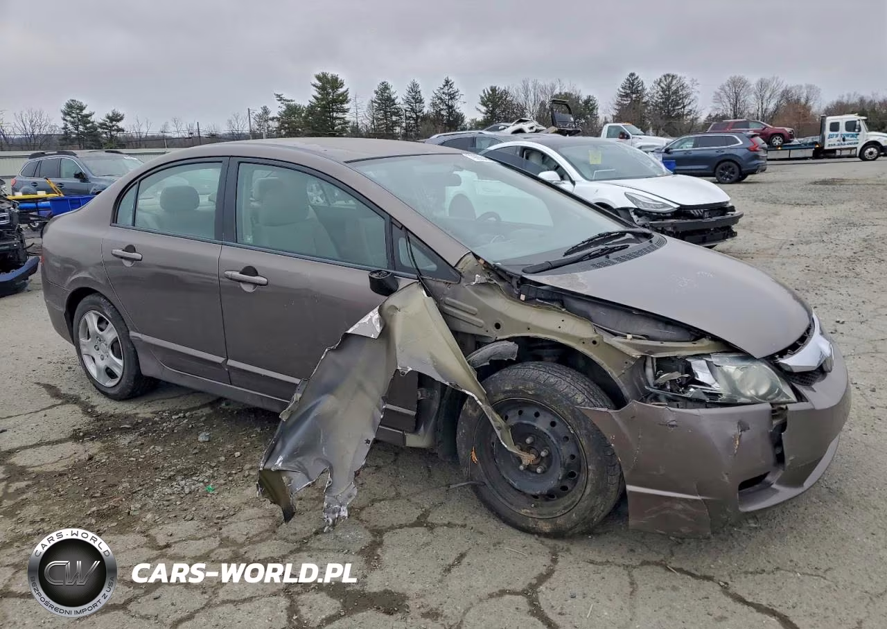 2010 Honda Civic Lx VIN:2HGFA1F53AH559475 - 4