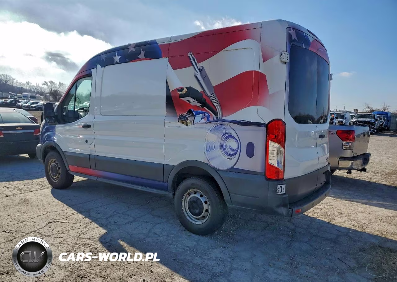 2016 Ford Transit 250 Srw Medium Roof Delivery Van VIN:1FTNR1CGXFKA10896 - 2