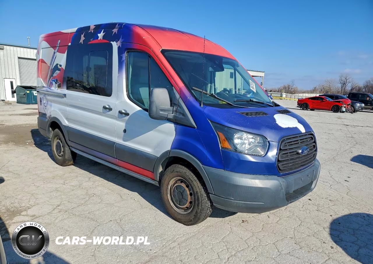 2016 Ford Transit 250 Srw Medium Roof Delivery Van VIN:1FTNR1CGXFKA10896 - 4