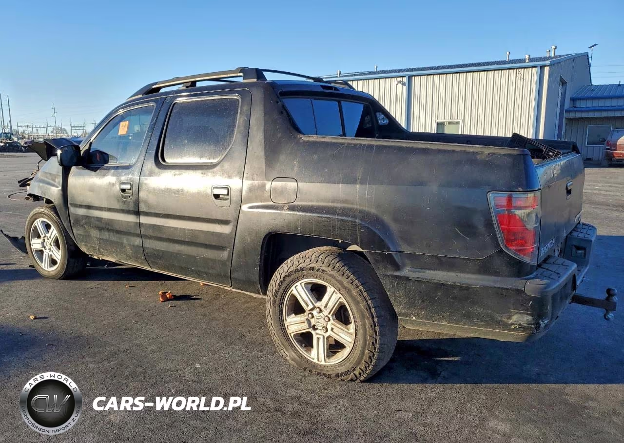 2012 Honda Ridgeline Rtl VIN:5FPYK1F53CB451247 - 2