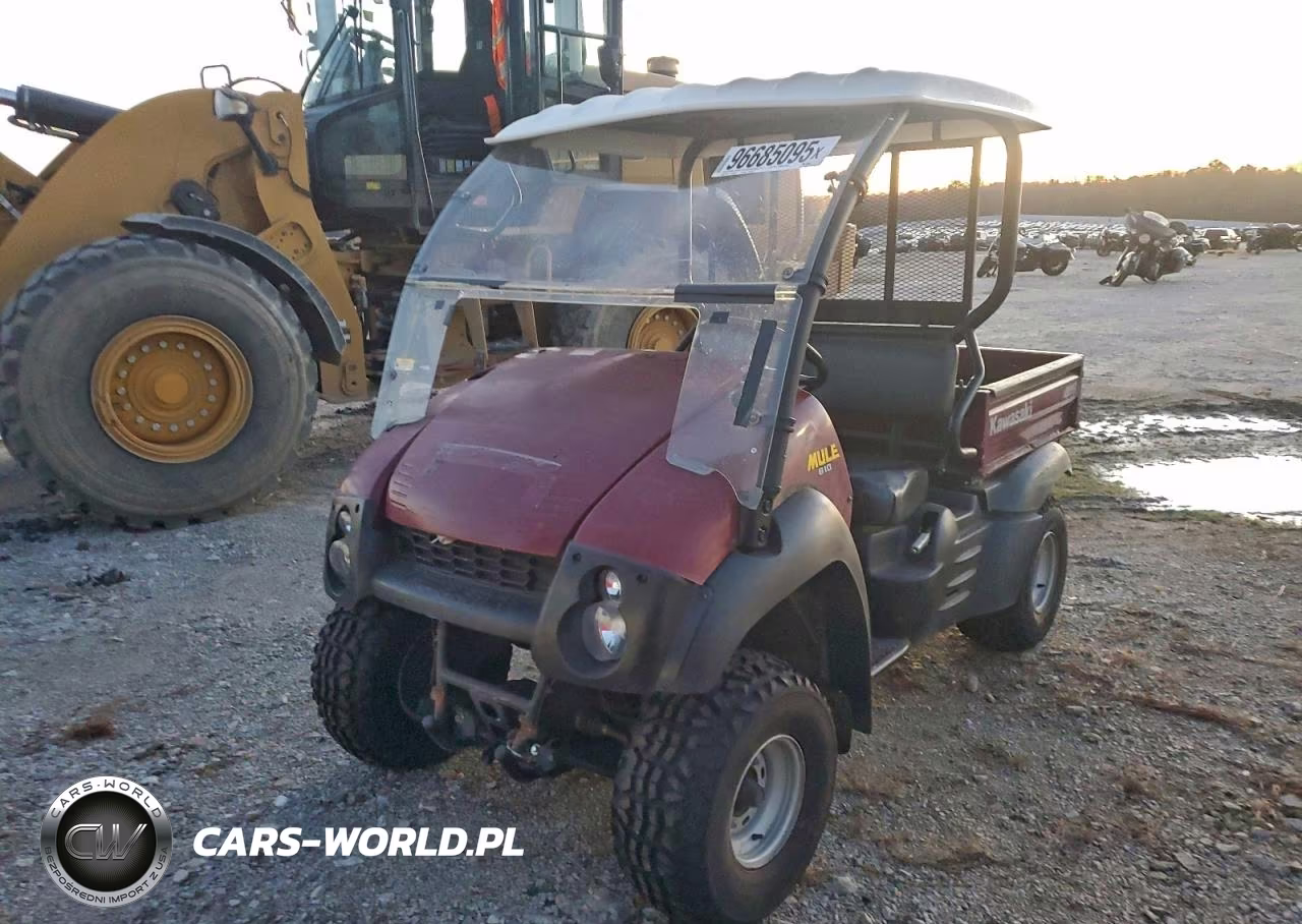 2012 Kawasaki Mule 610 Utility Vehicle VIN:JK1AFEA16CB559627 - 10
